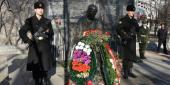 Фото с места события собственное. Почетный караул у памятника приморцам, погибшим в локальных войнах и военных конфликтах. Автор фото: Анастасия Голованушкина. 7 из 9